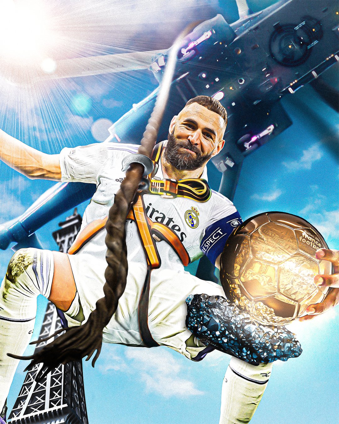  Karim Benzema (Real Madrid) win Ballon d’Or 2022